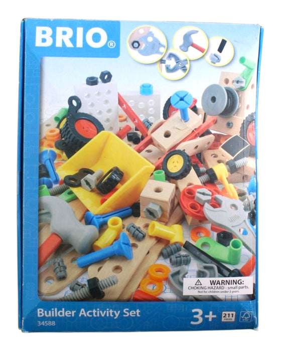 A Multicolour Lego & Building Blocks from Brio in size 3T for boy. (Front View)