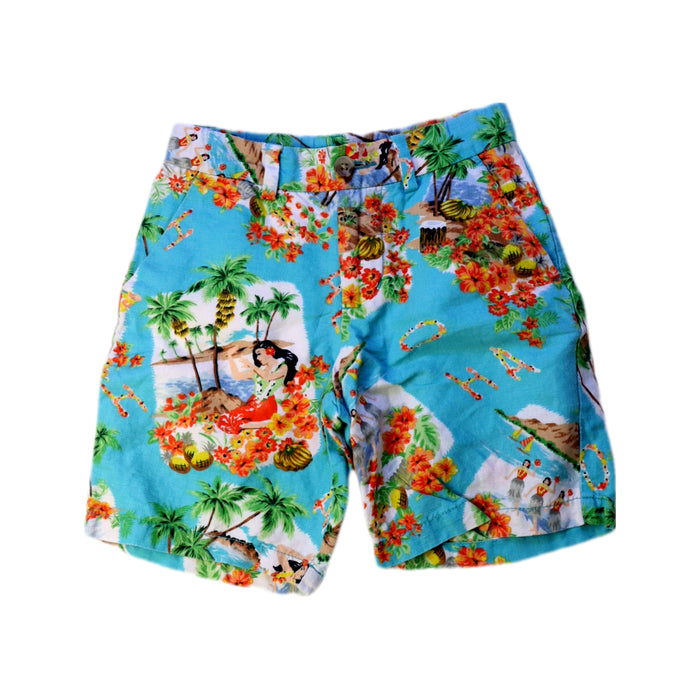 A Blue Shorts from Polo Ralph Lauren in size 5T for boy. (Front View)