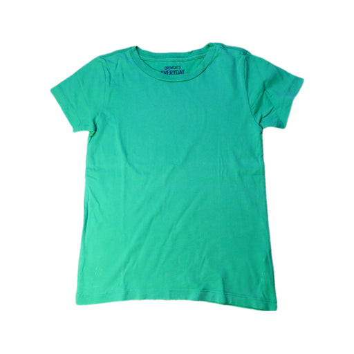 A Green Short Sleeve T Shirts from Crewcuts in size 4T for boy. (Front View)
