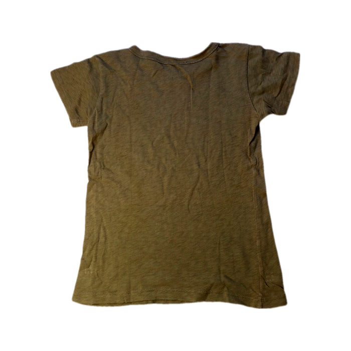 A Green Short Sleeve T Shirts from Crewcuts in size 4T for boy. (Back View)