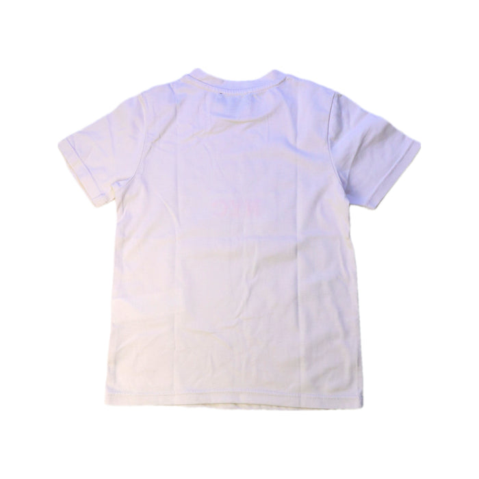 A White Short Sleeve T Shirts from DKNY in size 6T for neutral. (Back View)