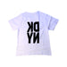 A White Short Sleeve T Shirts from DKNY in size 6T for neutral. (Back View)