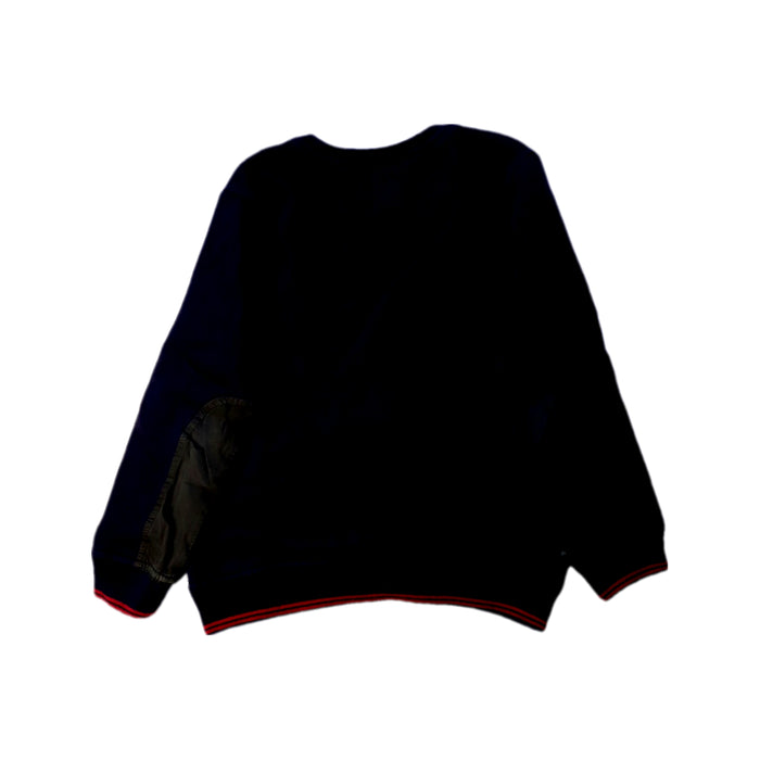 A Black Crewneck Sweatshirts from IKKS in size 6T for boy. (Back View)