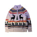 A Beige Zippered Sweatshirts from Crewcuts in size 6T for boy. (Front View)