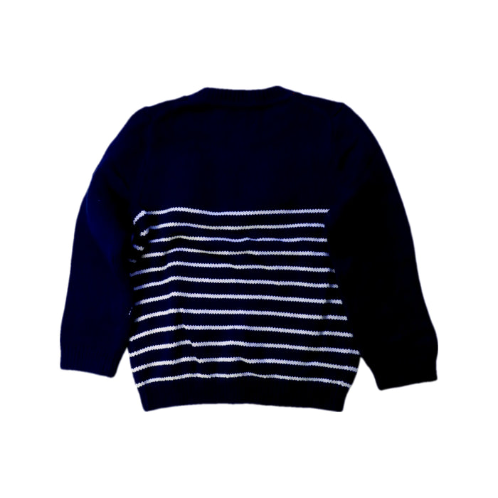 A Navy Knit Sweaters from Boden in size 3T for boy. (Back View)