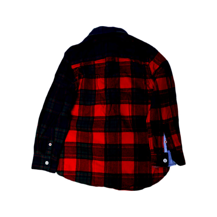 A Red Long Sleeve Shirts from Boden in size 6T for boy. (Back View)