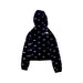 A Black Rain Jackets from The North Face in size 7Y for neutral. (Back View)