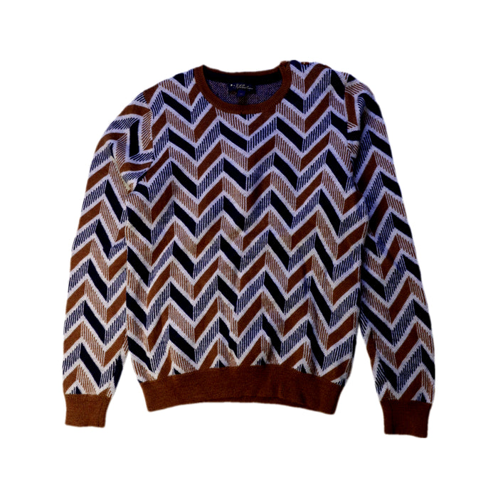 A Brown Knit Sweaters from Velveteen in size 6T for neutral. (Front View)