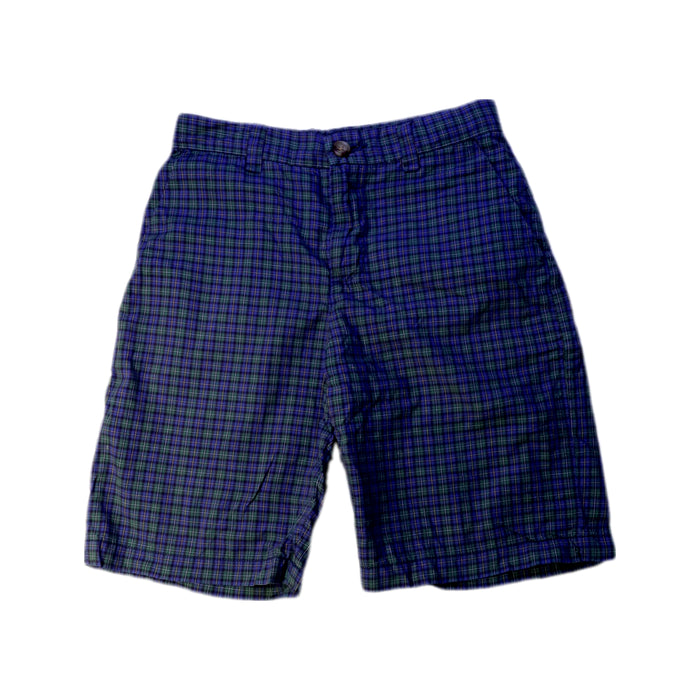 A Blue Shorts from Polo Ralph Lauren in size 7Y for boy. (Front View)