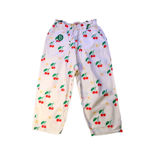 A White Casual Pants from Bebe de Pino in size 5T for girl. (Front View)