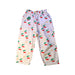 A White Casual Pants from Bebe de Pino in size 5T for girl. (Front View)