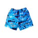A Blue Shorts from Hatley in size 4T for boy. (Front View)