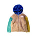 A Multicolour Puffer/Quilted Jackets from The North Face in size 5T for neutral. (Front View)