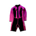 A Pink Wetsuits from Aquasport in size 6T for girl. (Front View)