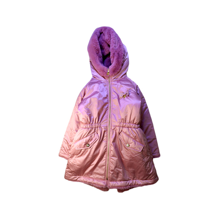 A Pink Puffer/Quilted Coats & Outerwear from Angel's Face in size 8Y for girl. (Front View)