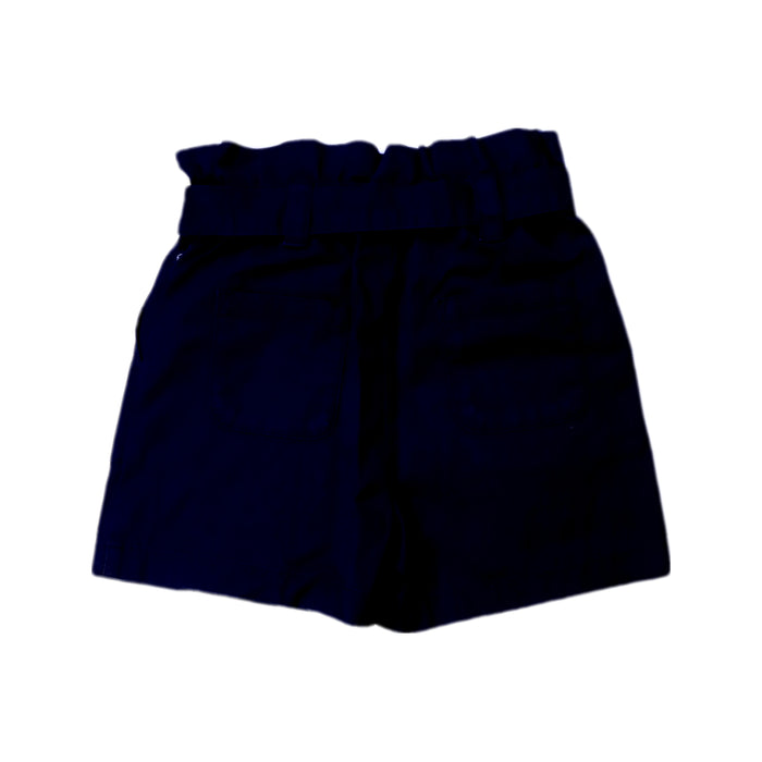 A Navy Shorts from Petit Bateau in size 3T for girl. (Back View)