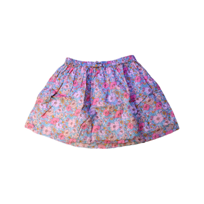 A Pink Short Skirts from Cyrillus in size 6T for girl. (Front View)
