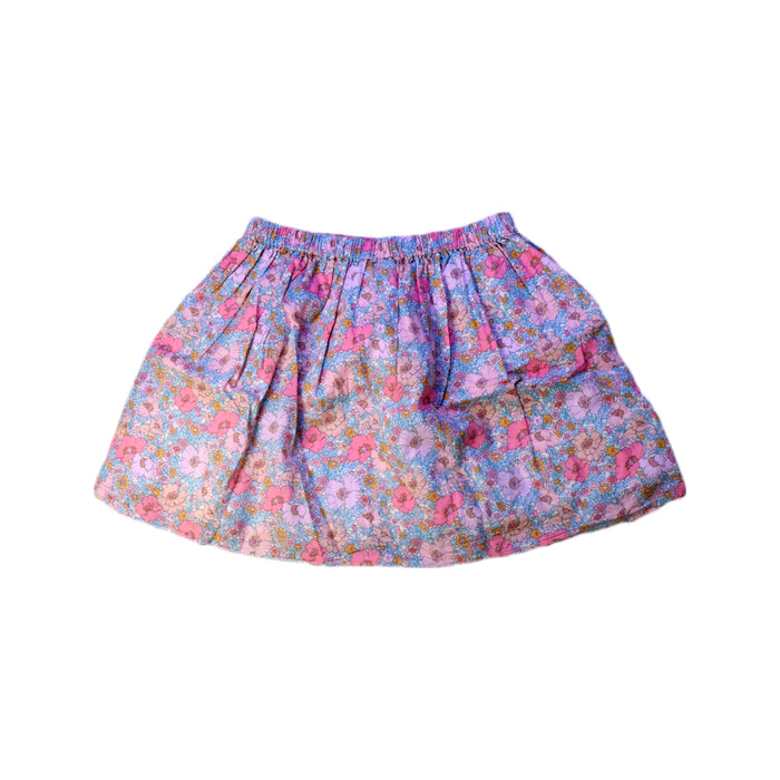 A Pink Short Skirts from Cyrillus in size 6T for girl. (Back View)
