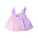 A Pink Sleeveless Tops from Cyrillus in size 6T for girl. (Front View)