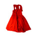 A Red Sleeveless Dresses from Jacadi in size 6T for girl. (Back View)
