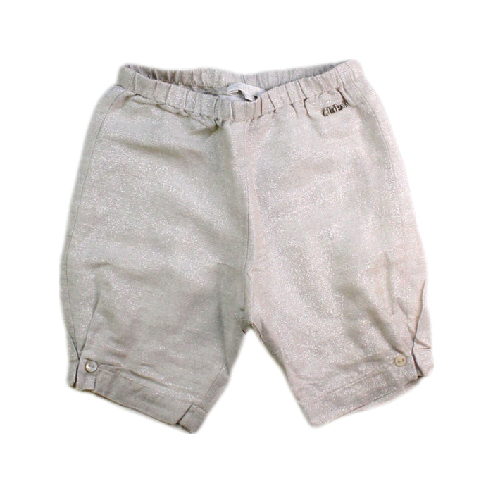 A Beige Shorts from Chloe in size 3-6M for girl. (Front View)