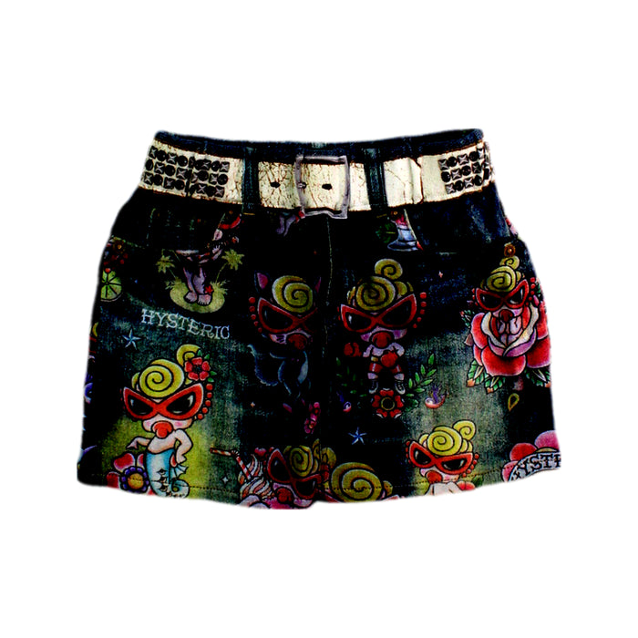 A Multicolour Short Skirts from Hysteric Mini in size 4T for girl. (Front View)