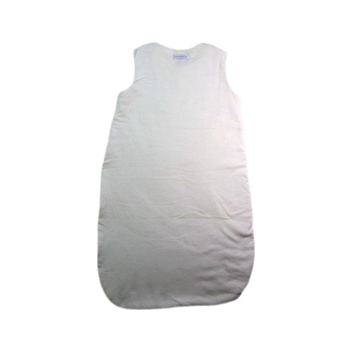 A White Sleepsacs from Petit Bateau in size 3-6M for neutral. (Back View)
