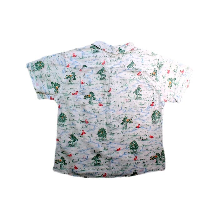 A Multicolour Short Sleeve Shirts from Chateau de Sable in size 6T for boy. (Back View)
