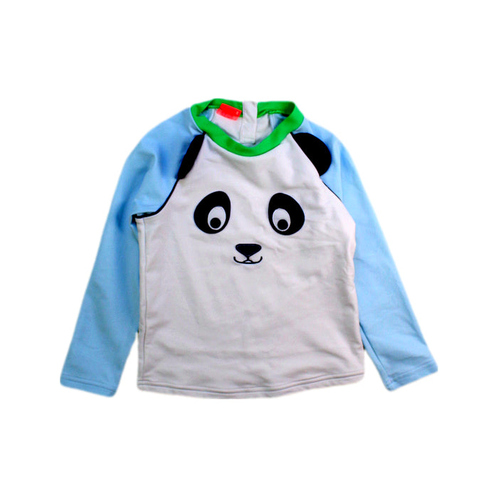 A White Rash Guards from Sunuva in size 12-18M for boy. (Front View)
