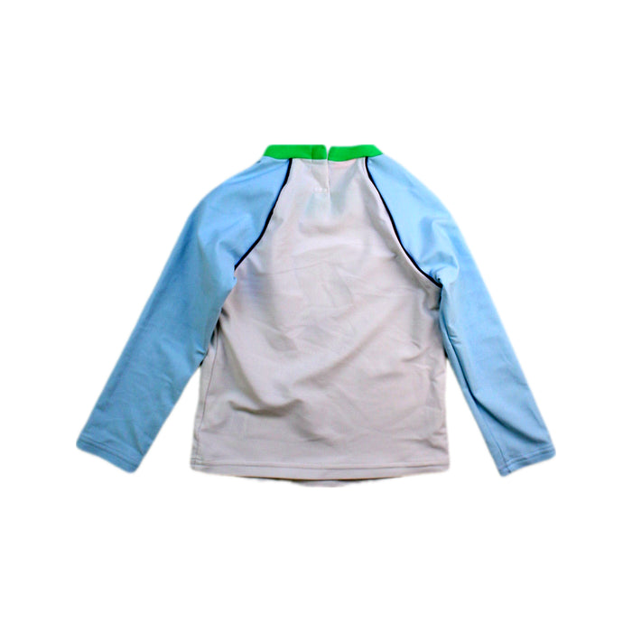 A White Rash Guards from Sunuva in size 12-18M for boy. (Back View)