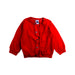 A Red Cardigans from Petit Bateau in size 6-12M for boy. (Front View)