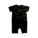 A Green Short Sleeve Rompers from BAPE KIDS in size 12-18M for boy. (Back View)
