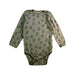 A Beige Long Sleeve Bodysuits from Molo in size 12-18M for boy. (Front View)
