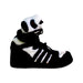 A Black Sneakers from Adidas in size 3T for neutral. (Front View)