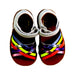 A Multicolour Sandals from Pom d’Api in size 12-18M for girl. (Back View)