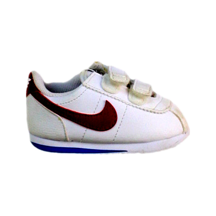 A White Sneakers from Nike in size 12-18M for neutral. (Front View)