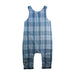 A Blue Long Overalls from Chateau de Sable in size 12-18M for boy. (Back View)