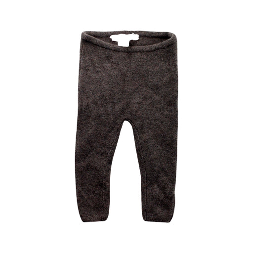 A Grey Leggings from Bonpoint in size 3-6M for girl. (Front View)