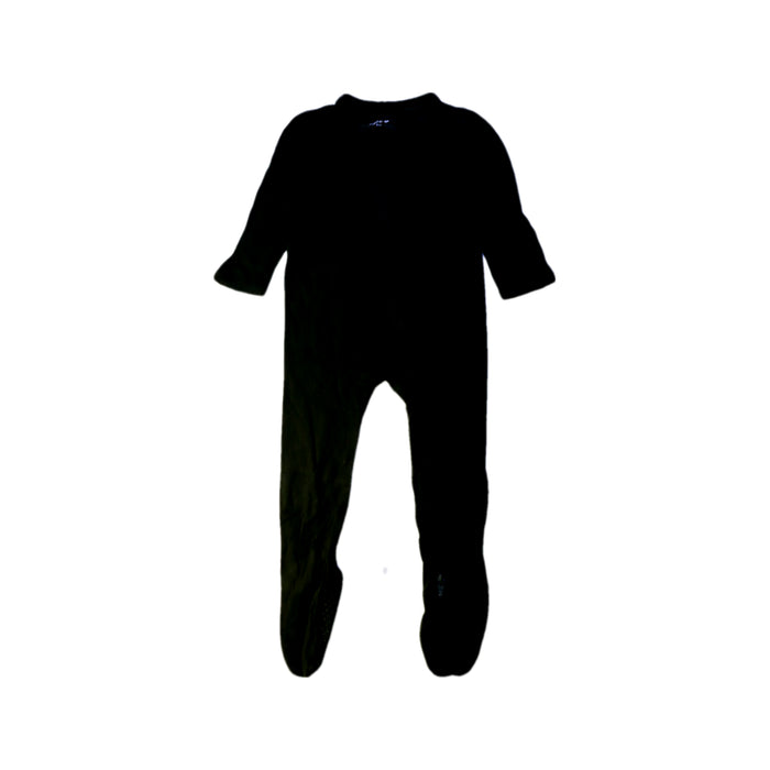 A Green Onesies from Kyte Baby in size 6-12M for neutral. (Front View)