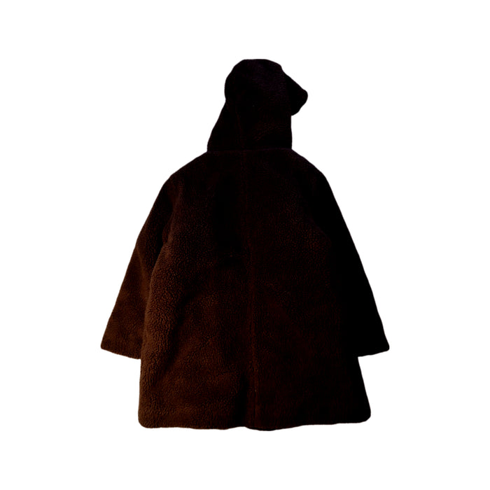 A Brown Zippered Sweatshirts from Hundred Pieces in size 8Y for neutral. (Back View)