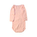A Pink Long Sleeve Bodysuits from Petit Bateau in size 3-6M for girl. (Back View)