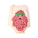 A White Long Sleeve Bodysuits from Stella McCartney in size 12-18M for girl. (Front View)