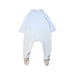 A White Onesies from Chloe in size 6-12M for neutral. (Back View)