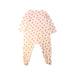 A White Onesies from Petit Bateau in size 12-18M for girl. (Back View)