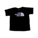 A Black Short Sleeve T Shirts from The North Face in size 10Y for boy. (Front View)