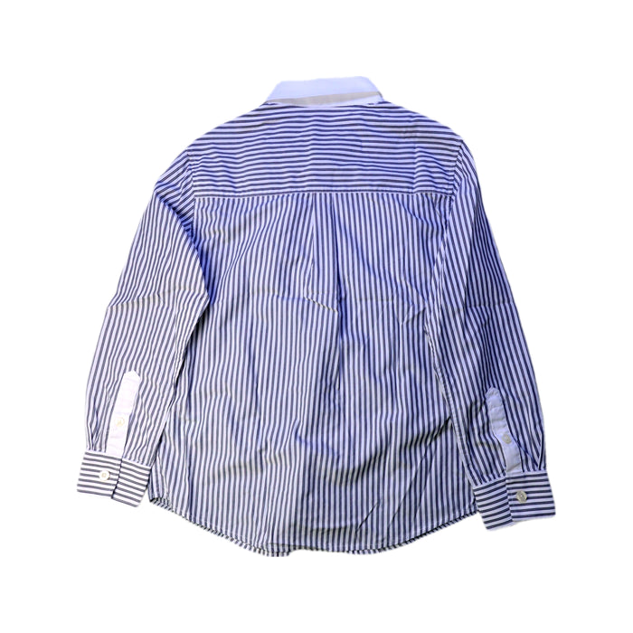 A Blue Long Sleeve Shirts from Nicholas & Bears in size 10Y for boy. (Back View)