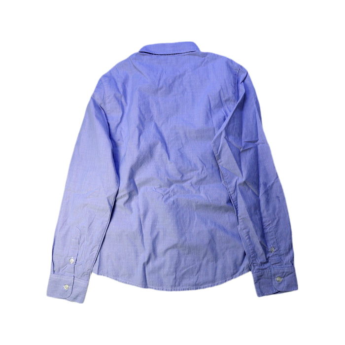 A Blue Long Sleeve Shirts from Armani in size 10Y for boy. (Back View)