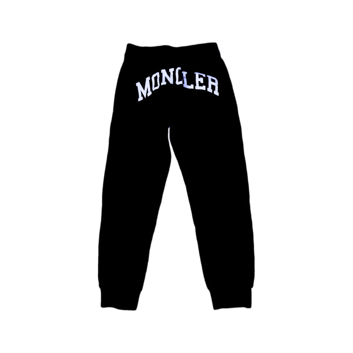 A Black Sweatpants from Moncler in size 10Y for neutral. (Back View)