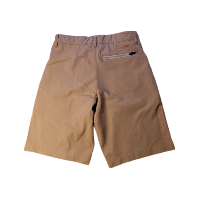A Beige Shorts from Polo Ralph Lauren in size 10Y for boy. (Back View)
