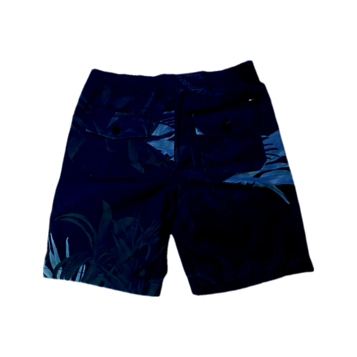 A Navy Shorts from Tommy Hilfiger in size 12Y for boy. (Back View)